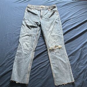 Abercrombie & Fitch the 90s slim straight ultra high rise 29